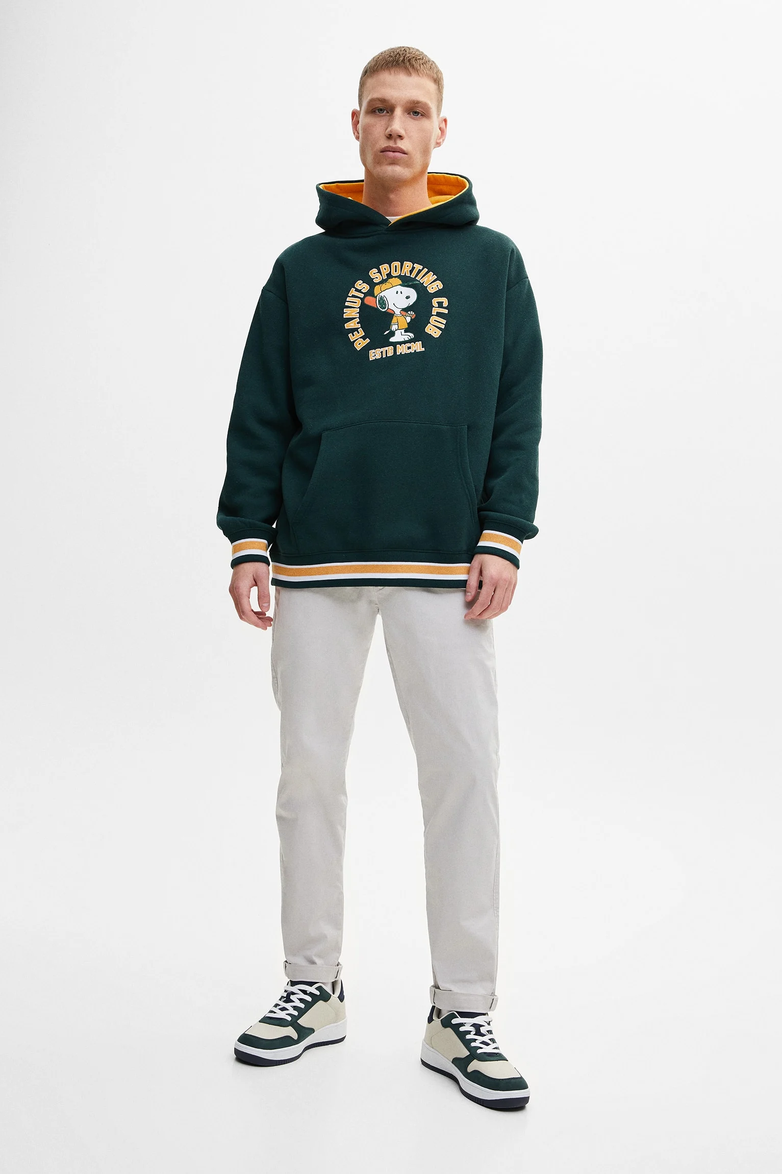 chinos1 Basic Slim Fit Chinos Trousers