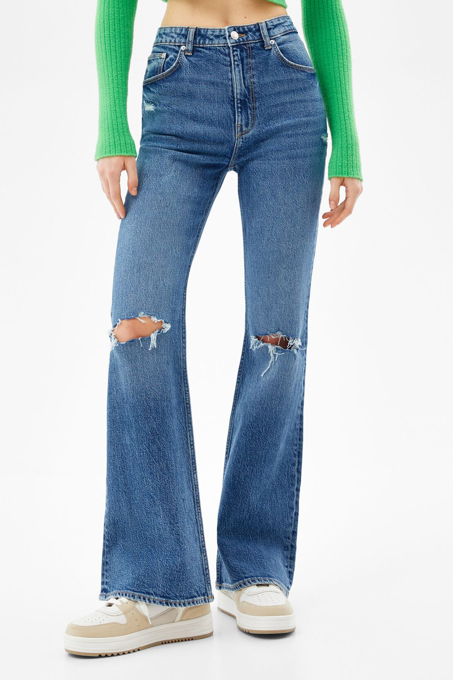 flared4 Ripped Flared Vintage Jeans