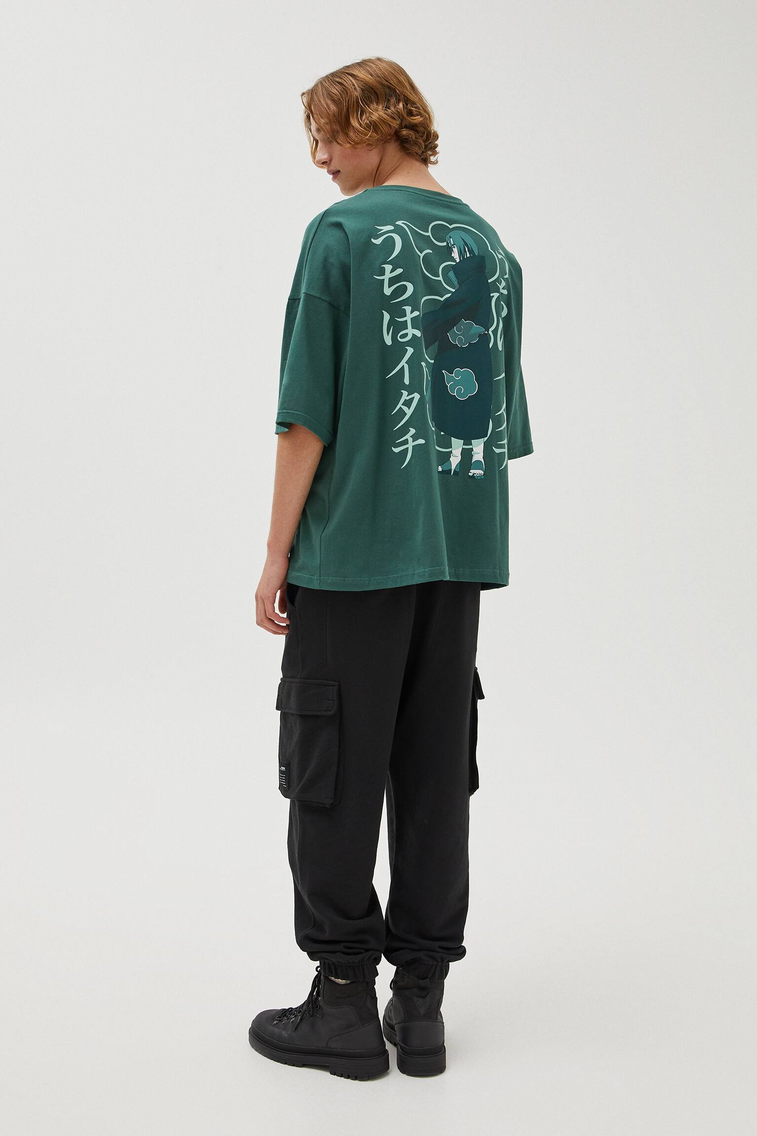 naruto2 Naruto Itachi Print T-shirt
