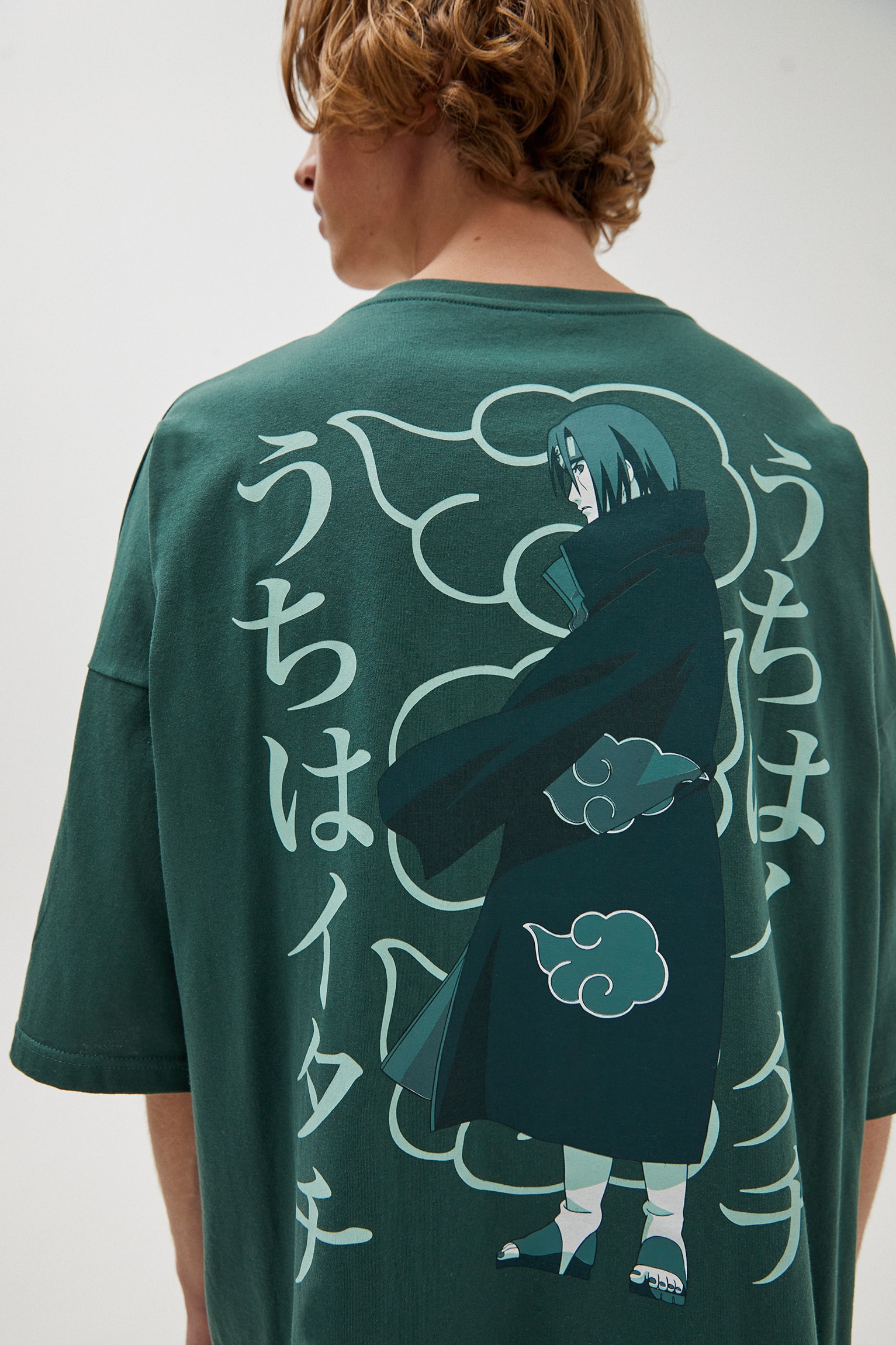 naruto5 Naruto Itachi Print T-shirt
