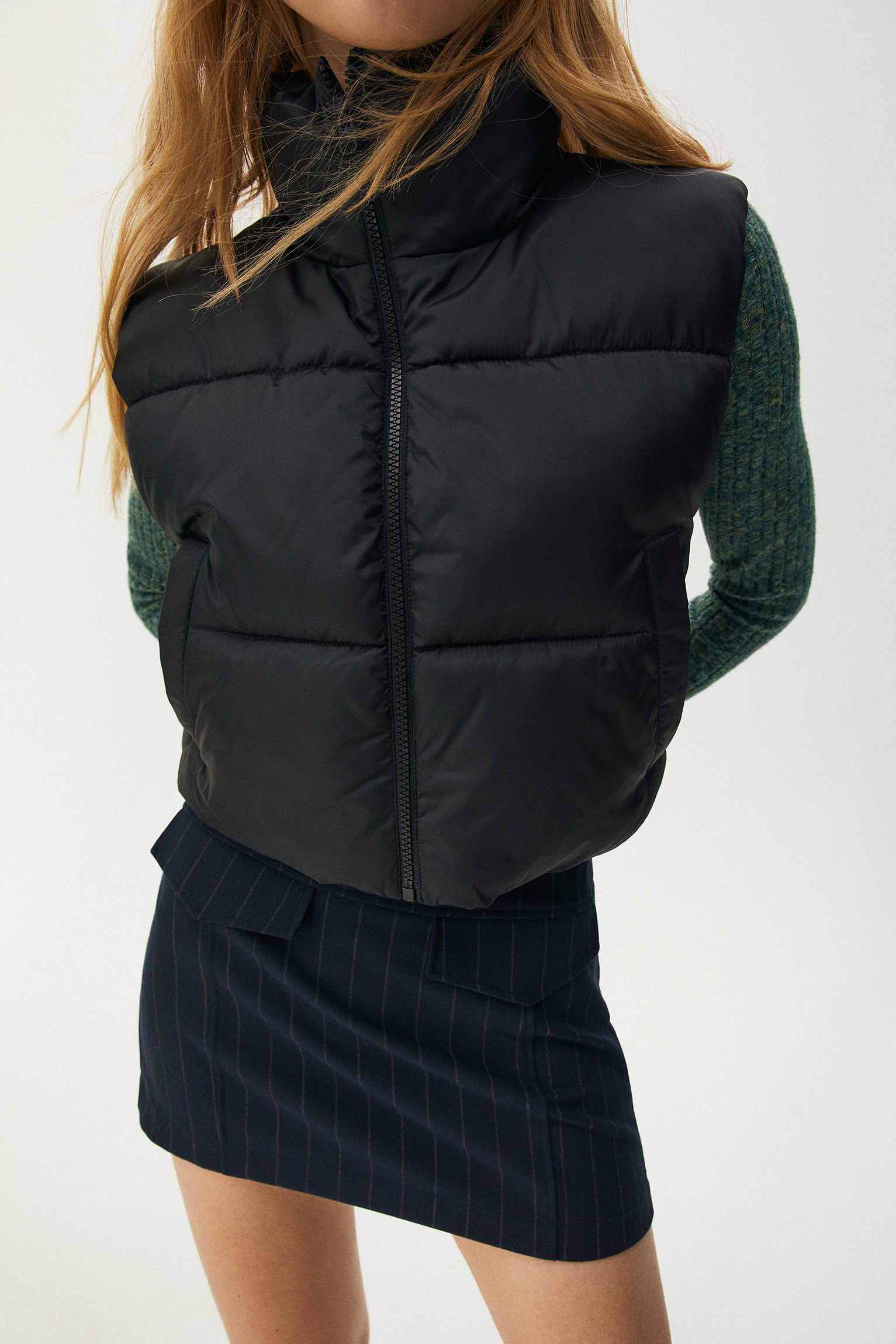 nylon3 Nylon Puffer Gilet