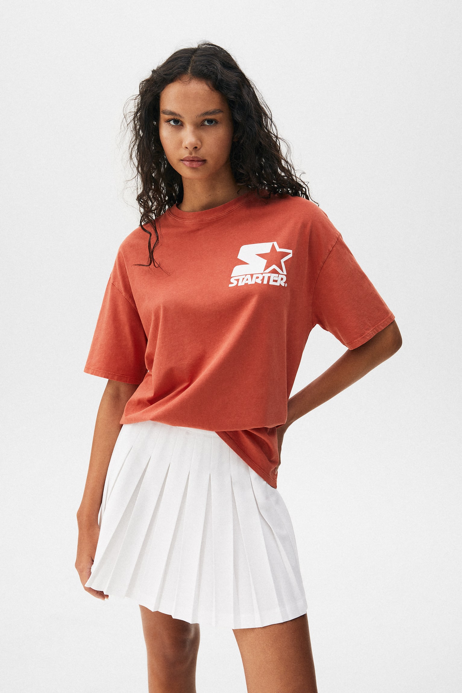 starter1 Blue Starter Logo T-shirt