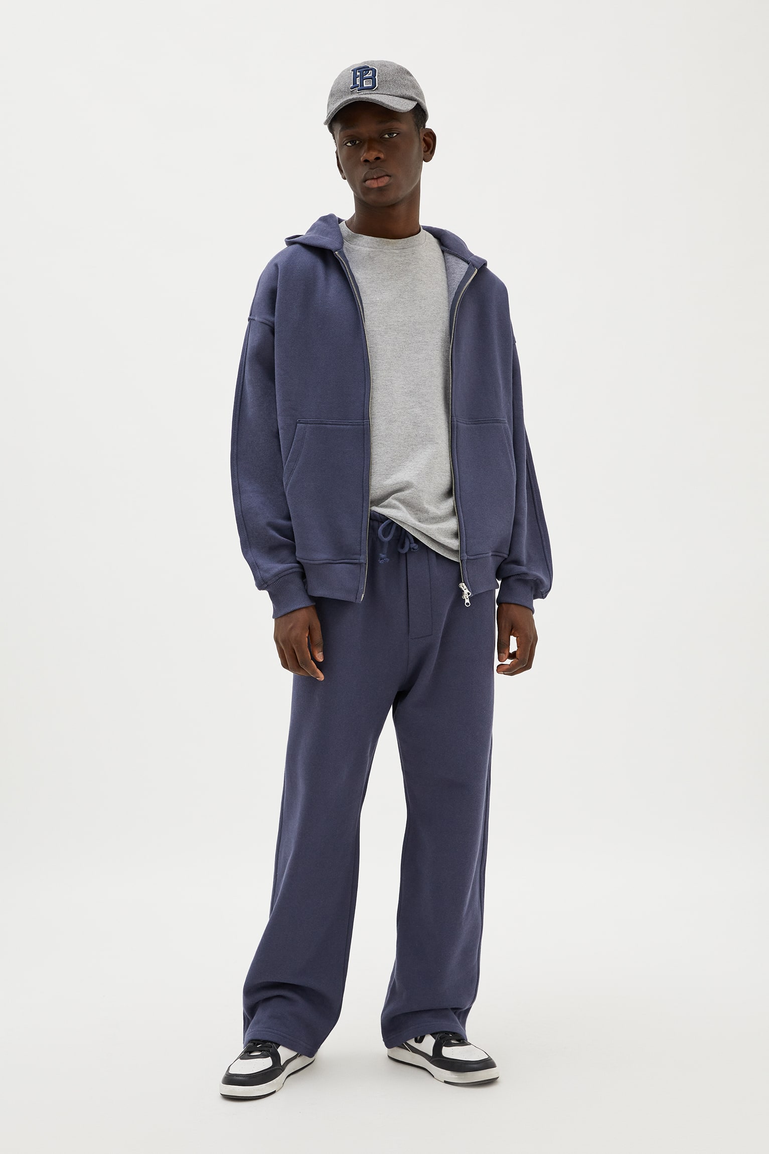 zipper4 Oversize Hoodie With Zipper